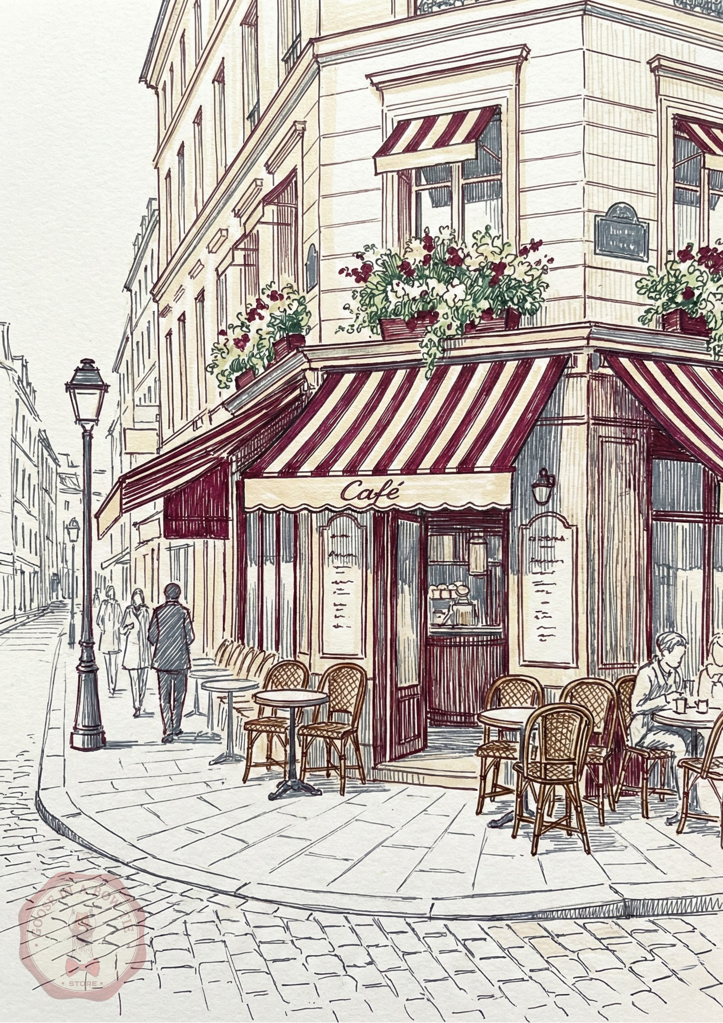 Printable poster - "Paris Morning"