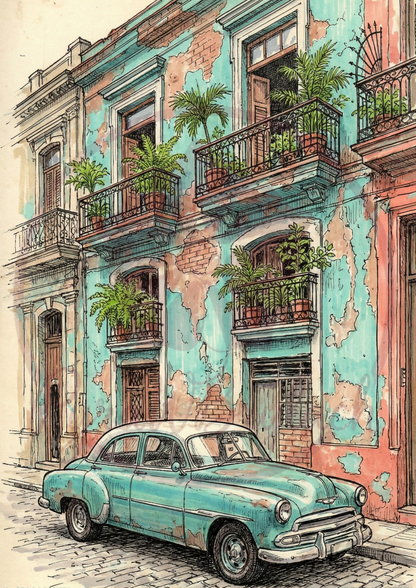 Plakat do druku "Havana Classic"
