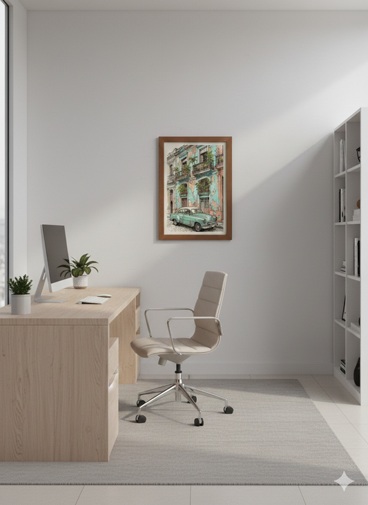 Plakat "Havana Classic" – Podróż w Stylu Vintage