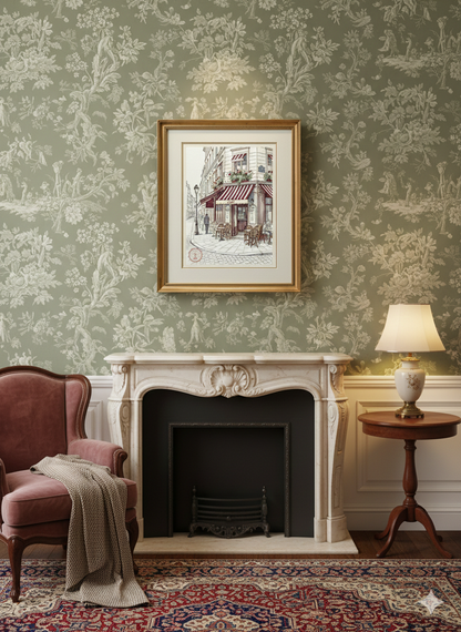 Printable poster - "Paris Morning"