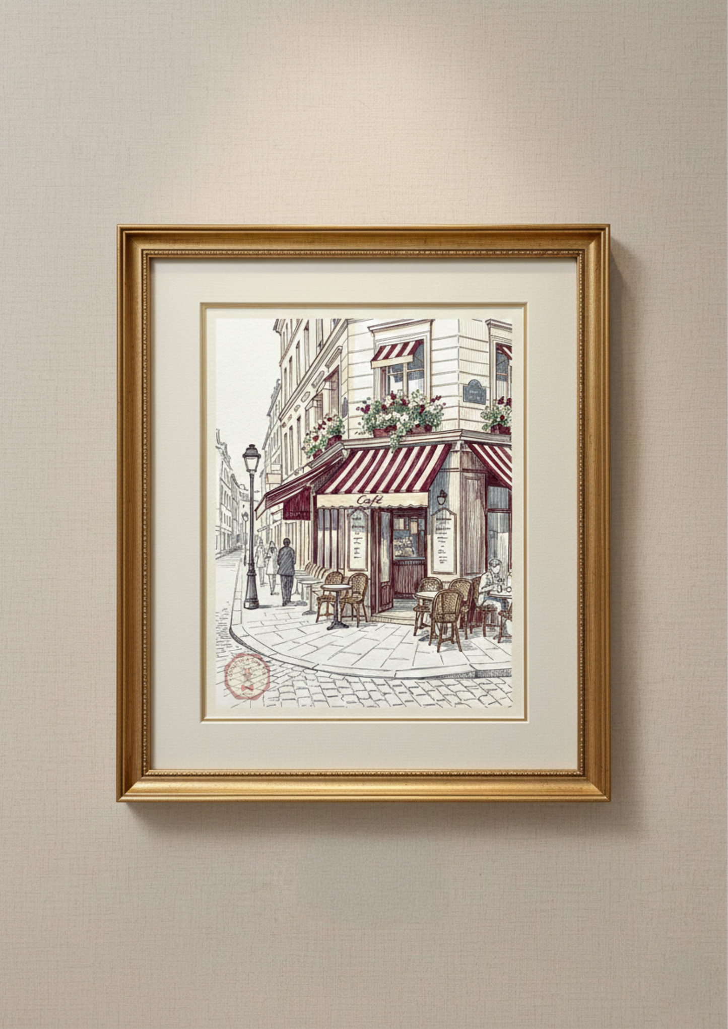 Printable poster - "Paris Morning"