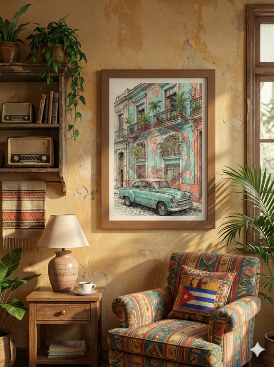 Printable poster "Havana Classic"