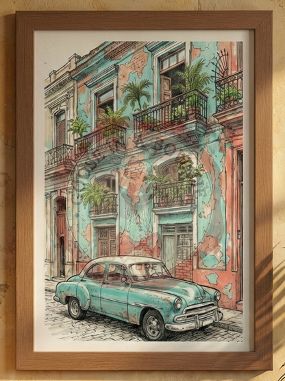 Plakat do druku "Havana Classic"